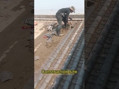 寺院の中庭修理のための古い家の屋根瓦のカオリンの陶土のマット アジア様式の屋根瓦