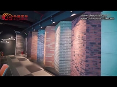 模造木製の環境的に穀物MCMの粘土のタイルの適用範囲が広い壁のタイル