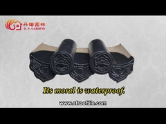 従来の陶磁器の中国の黒い色によって艶をかけられる屋根瓦および付属品
