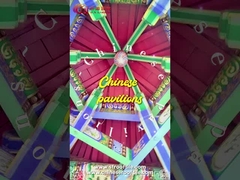 手作り 屋外 木製 ペルゴラ 中国 パビリオン 庭 ハクサゴン 木製 ガイゼボ