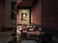 通気性多孔質レンガ（壁被覆用）