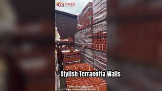 スタイリッシュな壁用テラコッタブリーズブロック