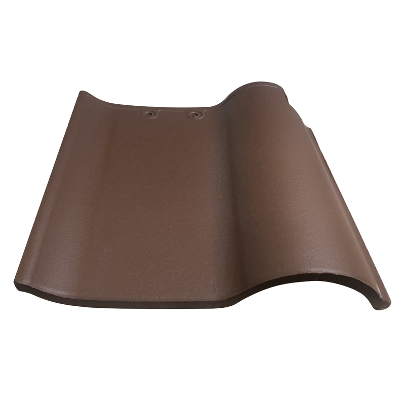 チョコレート色のスペインの陶磁器の別荘のホテルの屋根の粘土のタイルのサイズ220*220mm