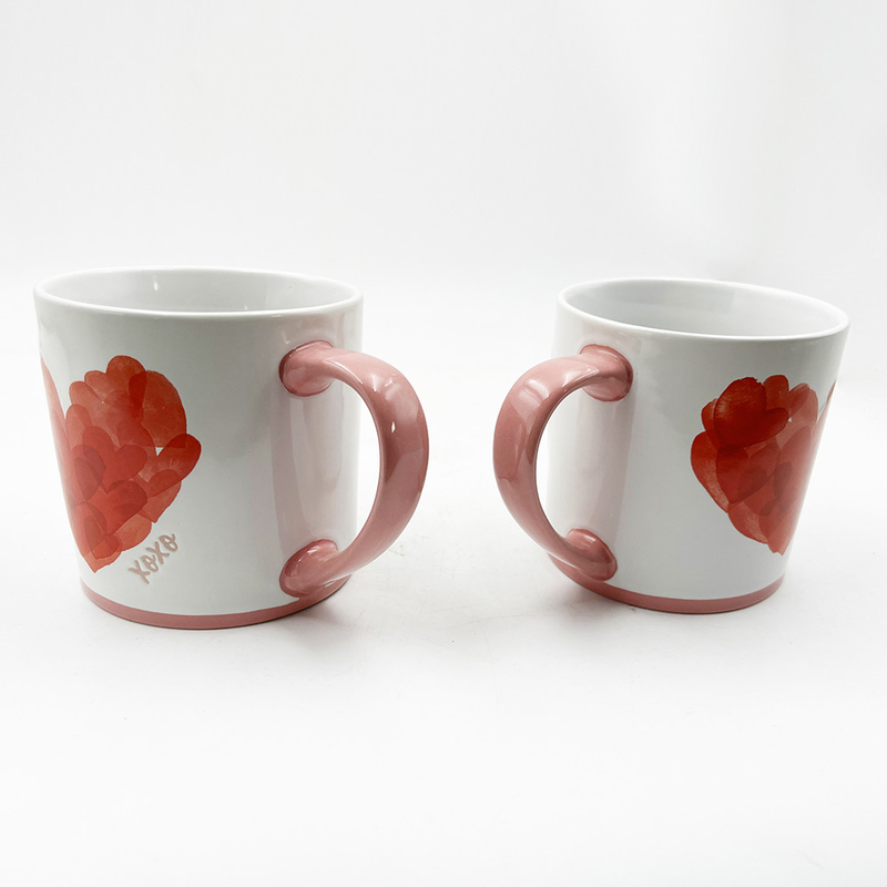 バレンタインデー 絵の心 陶芸品 手品 カップカップ プレゼント 家やカフェ