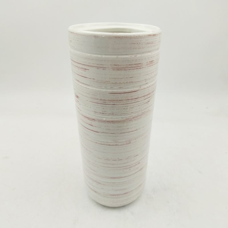 オーダーメイド 農家の装飾 陶器の花瓶 石器の手描き 手工 家庭装飾のための花瓶