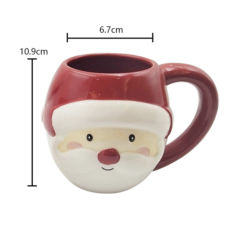 可愛い カスタム セラミック 動物 3D 顔カップ 手描画 新品 カフェカップ ギフト ホーム レストラン