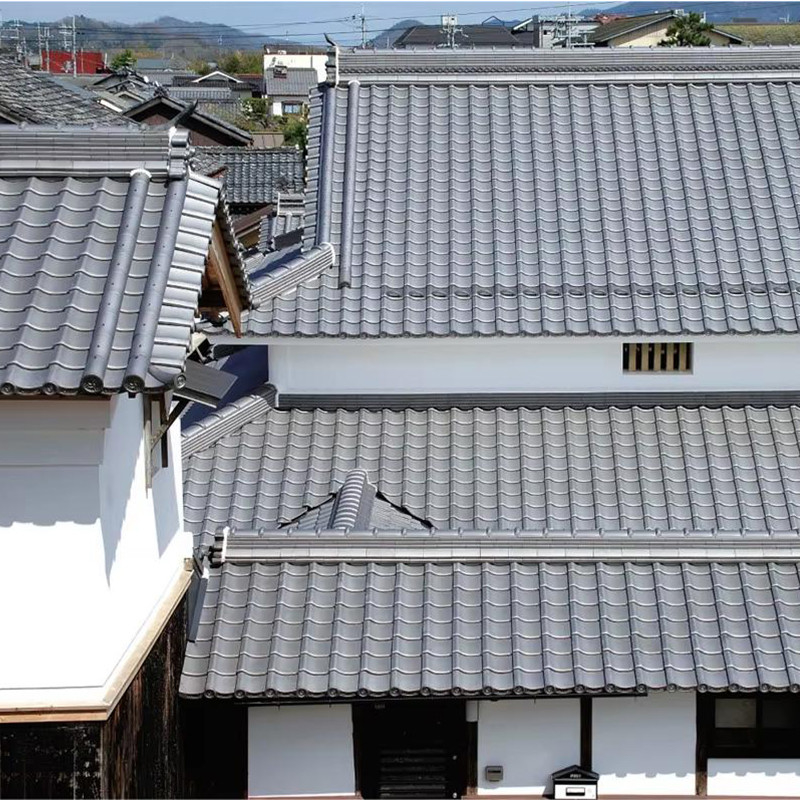 伝統美学 粘土材料が重複する 日本風の屋根タイル