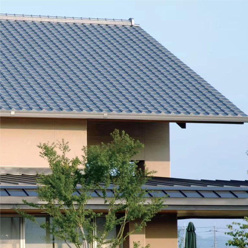 耐久性 クラシック 日本様式 屋根 シェンドル 陶器 屋根タイル 310*310mm 防水 耐熱