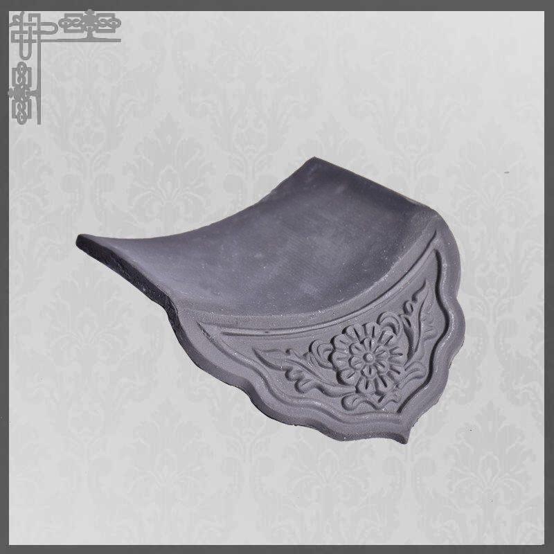 高品質の工芸品 中国 グレー 粘土 屋根 タイル クラシック デザイン 伝統的な 建築 に 理想 的
