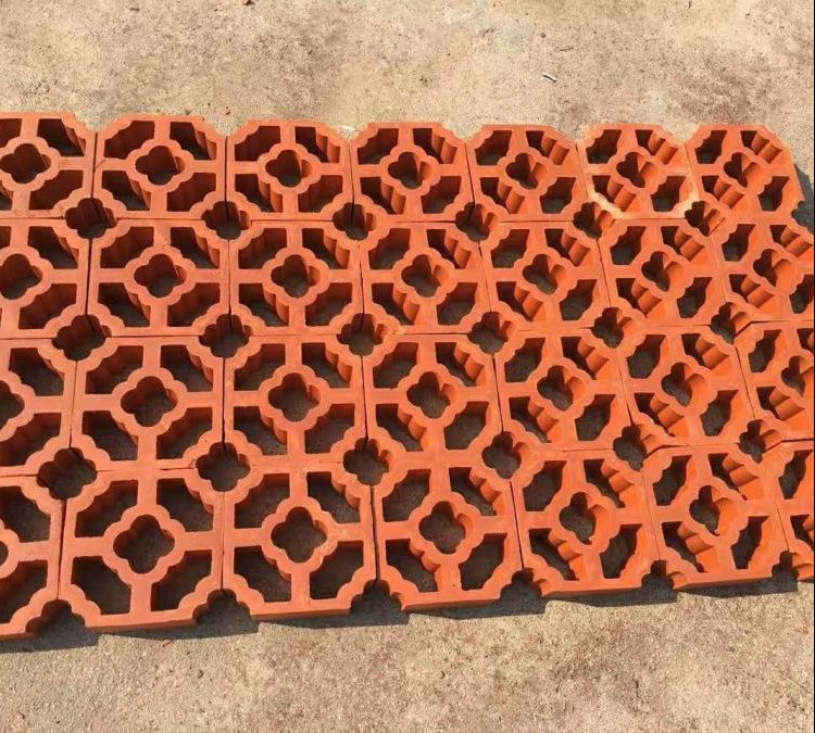 太陽の花 外部 内部 テラコタ 壁 風 ブロック 庭 面板 玄関 レンガ