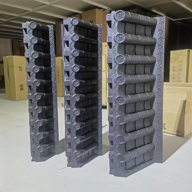 支架付きプラスチック帯状の屋根飾り 完全セットPVC屋根タイル 中国様式