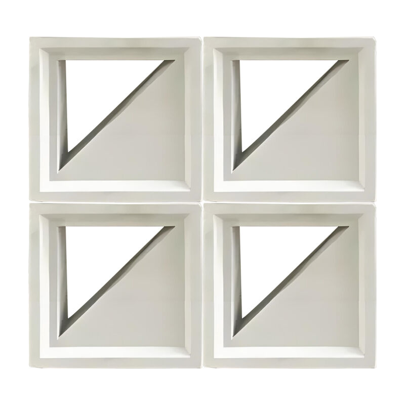 完全にカスタマイズ可能なコンクリートスクリーンブロック 建築家向けオーダーメイドデザイン 中空換気壁レンガ