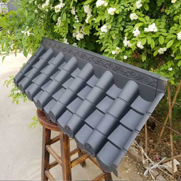 軽量なPPプラスチック屋根タイル 中国様式 アンティーク屋根タイル プラスチック屋根カバー 簡単に設置