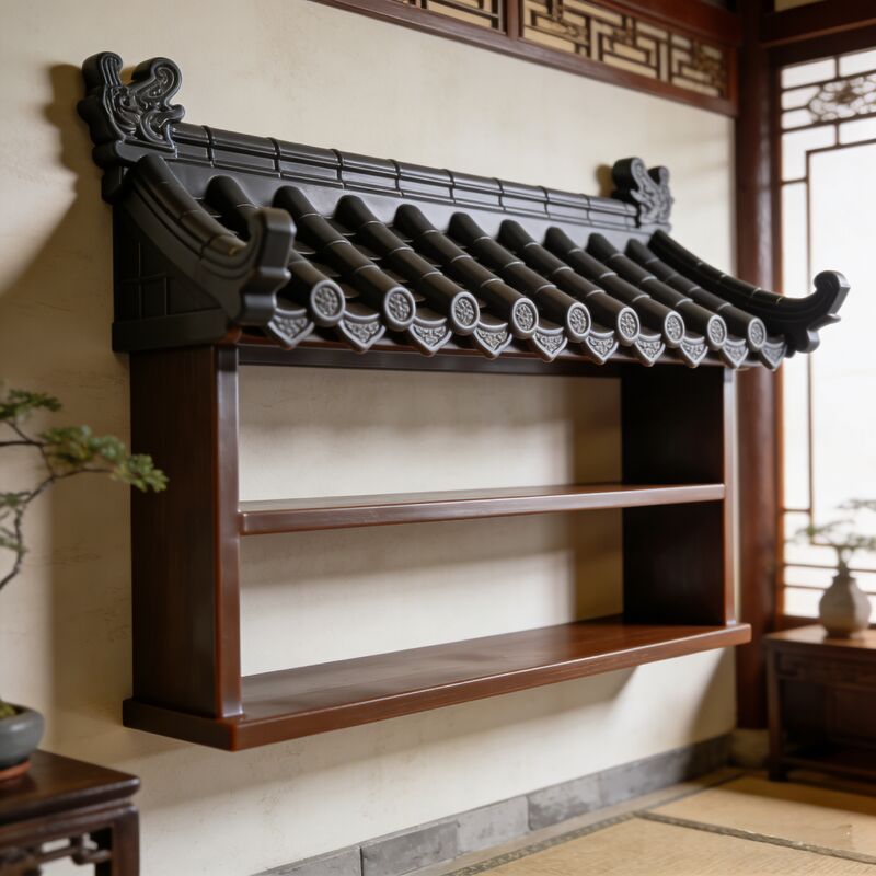 軽量合成プラスチックタイル壁フェンス格安価格人工伝統中国家PPアンティーク屋根