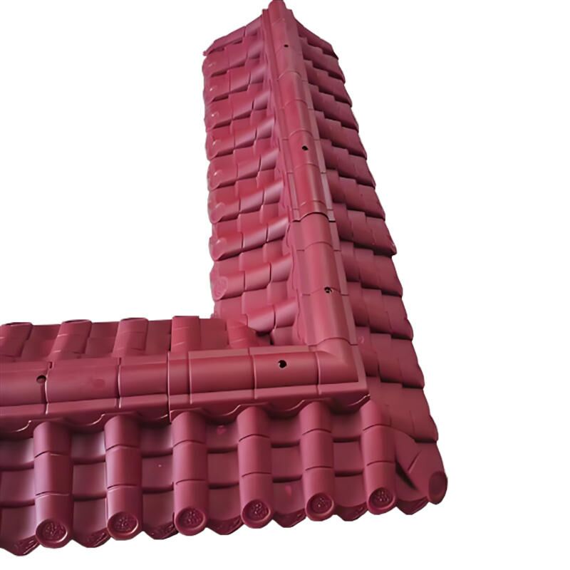 中国様式 庭棚 屋根 プラスチックシート 装飾用 人工樹脂 PP アンティーク 屋根タイル