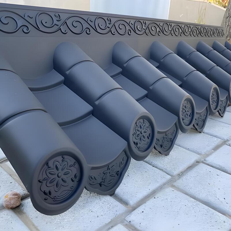 プラスチック屋根タイルシート 軽量 プラスチック 屋根材料 PP プロジェクト用の屋根帯