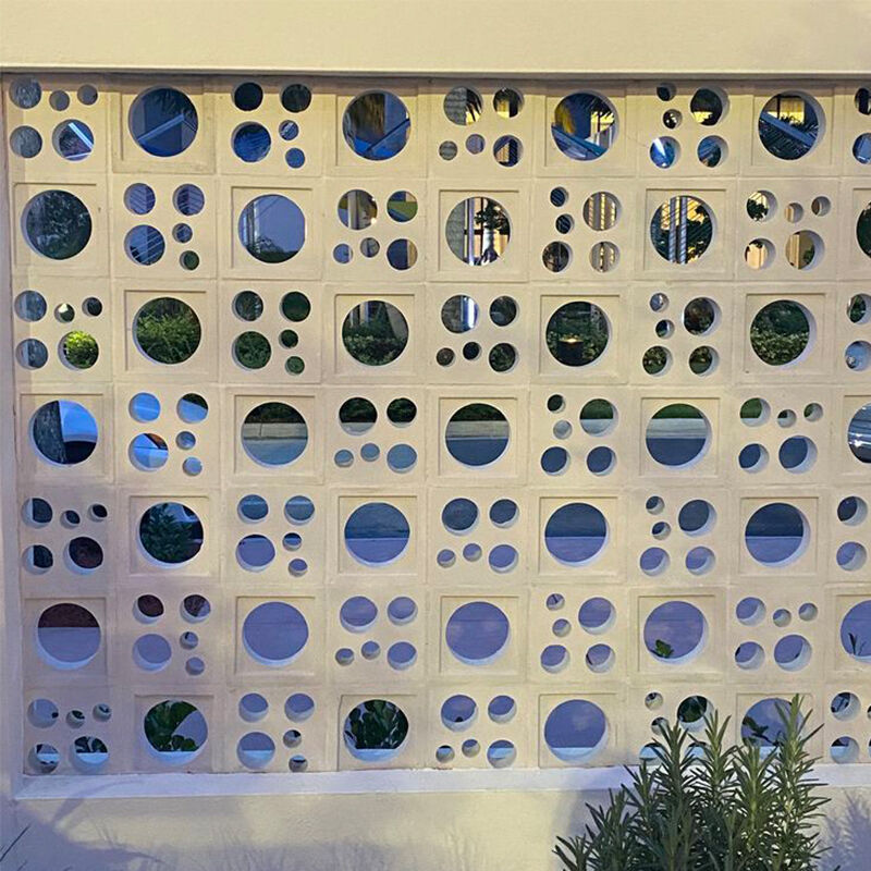 コンクリートスクリーンブロック セメント ホール・レチス レンガ ブリーズ・ブロック 内外隔壁 壁カバー