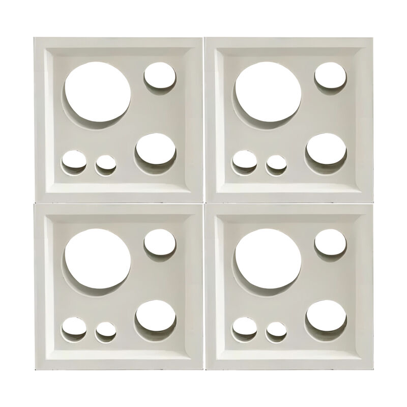 コンクリートスクリーンブロック セメント中空格子レンガ ブリーズブロック 内外装パーティション 壁被覆材