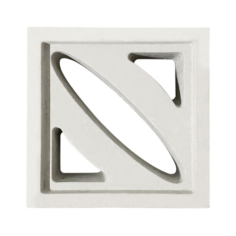 庭の壁のスクリーンタイル セメントブリーズブロック スタイリッシュなパーティションとアクセントウォール用のプレキャストコンクリートの穴あきグリッド/レンガ