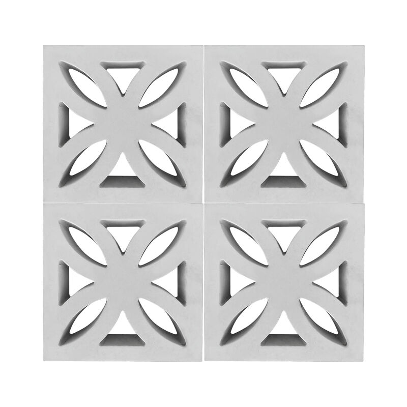 庭壁スクリーンタイル コンクリートスクリーンブロック 装飾用穴穴式レンガ 現代の庭スクリーンと景観機能