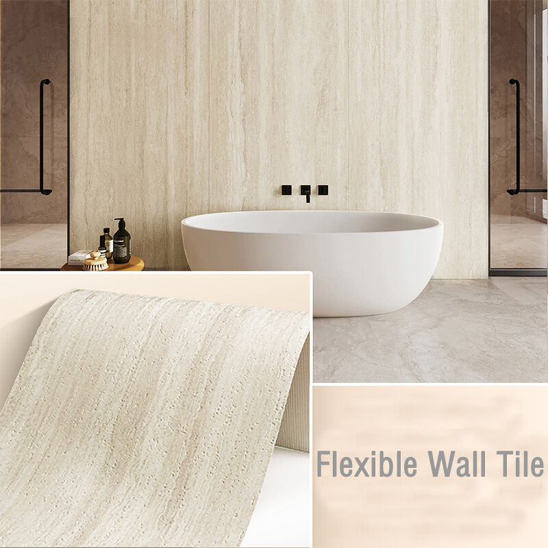 柔軟性のある粘土壁タイル 石の壁カバーパネル 環境に優しい内装・外装 学校 ビラ ホテル 壁飾り