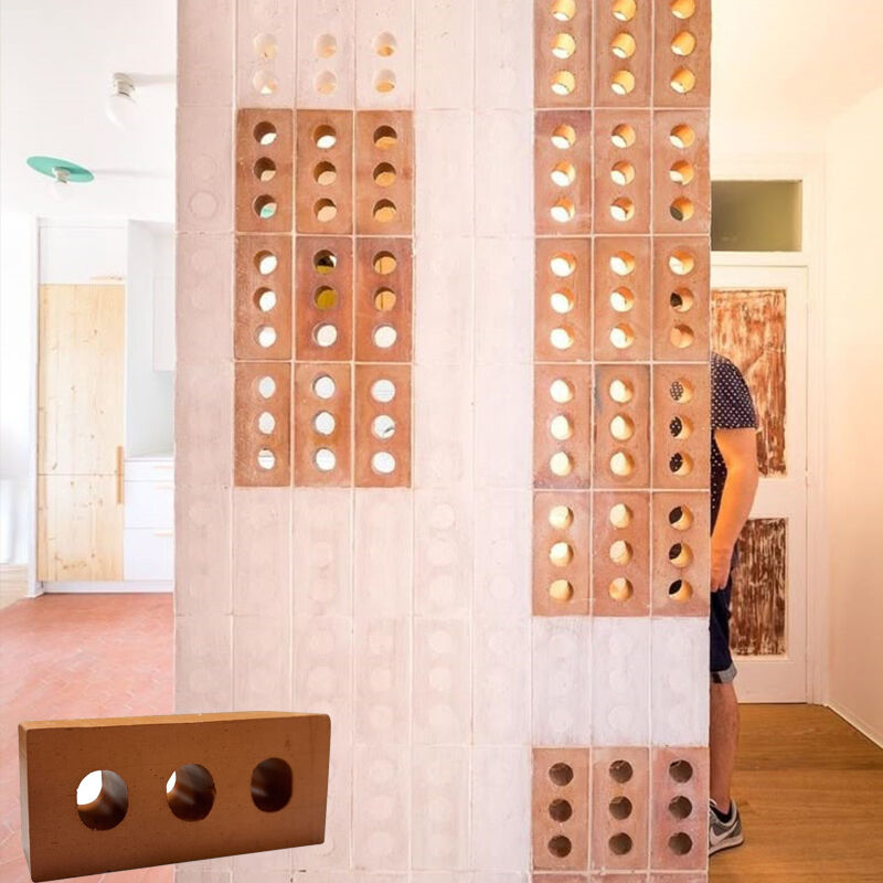 Premium Terracotta Ventilation Breeze Block - Eco-Friendly Clay Vent Brick for Residential & Commercial Builds