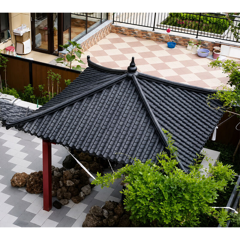 合成樹脂 プラスチック屋根タイル ASA PVC 屋根シート セラミックタイル 住宅用 ヴィラ ガイゼボ 屋外ビル 屋根