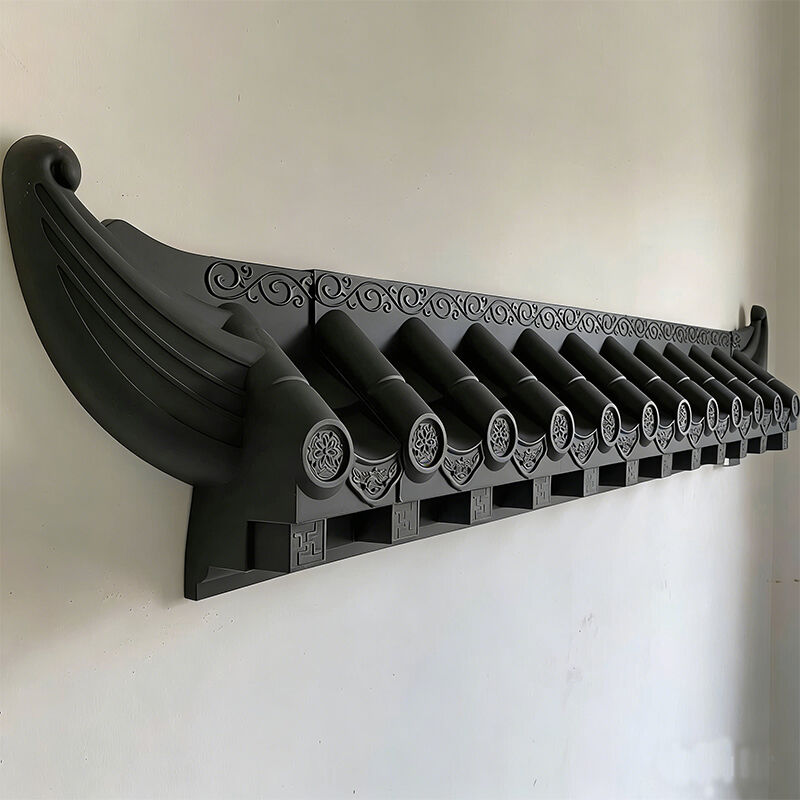 Antique Chinese Style Anti-Corrosive Plastic Roof Tile Lightweight Corrugated Sheet PP Roof Shingle for Residential House Renovation